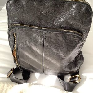 Leather backpack American Leather Co. Cleveland Leather Backpack Retail $225 NWT